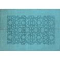 thumbnail image 1 of Ahgly Company Indoor Rectangle Oriental Light Blue Traditional Area Rugs, 5' x 8', 1 of 4