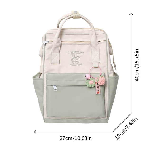 Birdeem Versatile Large Capacity Junior High School Student Backpack Color Matching Foolproof Backpack New Student Backpack for the Start of the School Season
