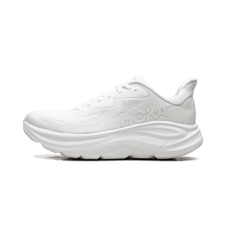 Hoka Bondi 8 White Running Shoes Mens 8D Womens 9.5 Low Top Sneakers 1127952-WWH s-l400.jpg main image 4