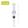 thumbnail image 4 of Vertedor de vino True Aireating con tapón y soporte, sin BPA, transparente, 4 of 8