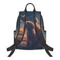thumbnail image 2 of Naloa Starry Sky Cloud Puppy Print Lightweight DayBackpack Suitable for school, work, shopping, travel, etc., 2 of 5
