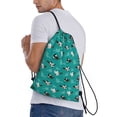 thumbnail image 3 of Drawstring Backpack - Ducks A Splash Proof Small Drawstring Gym Bag for Women Men, Cinch Sports String Bag Backpack for Travel Swimming Beach, 3 of 8