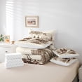 thumbnail image 6 of Homewish Floral Butterflies Bedding Comforter Set 7pcs for Kids Children Teens,Spring Garden Queen Bedding Sets Super Cozy,Chic Flowers Queen Sheet Sets,Lightweight Room Decor,Reversible, 6 of 8