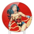thumbnail image 3 of Acrylic Wonder Woman Character Cake Topper Party Decoration for Wedding Anniversary Birthday Graduation, 3 of 7