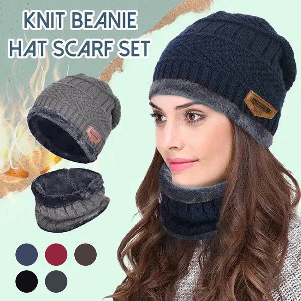 The Noble Element Winter Beanie Hat Knit Skull Cap for Men & Women 