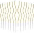 thumbnail image 1 of Birthday Candles Cupcake Candles for Birthday Wedding Party Decoration (Gold), 1 of 6