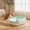 Mint Green, variant on huayou Open Top High Sided Cat Litter Box, Anti-Splash Large Capacity Kitten Litter Pan, Easy Clean Pet Toilet, for Indoor Small Medium Cats
