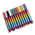 thumbnail image 4 of Rotuladores metálicos Zulema pintura Acuarela Juego de bolígrafos 12 colores Papel negro, 4 of 7