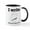White/Black Inside, variant on CafePress - I Write What's Your Super Power? - 11 oz Ceramic Mug - Novelty Coffee Tea Cup