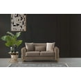 thumbnail image 3 of Modern Contemporary Velvet 2PC Sofa (88"W * 33"D * 33"H) with Sleeper Function, 3 of 19