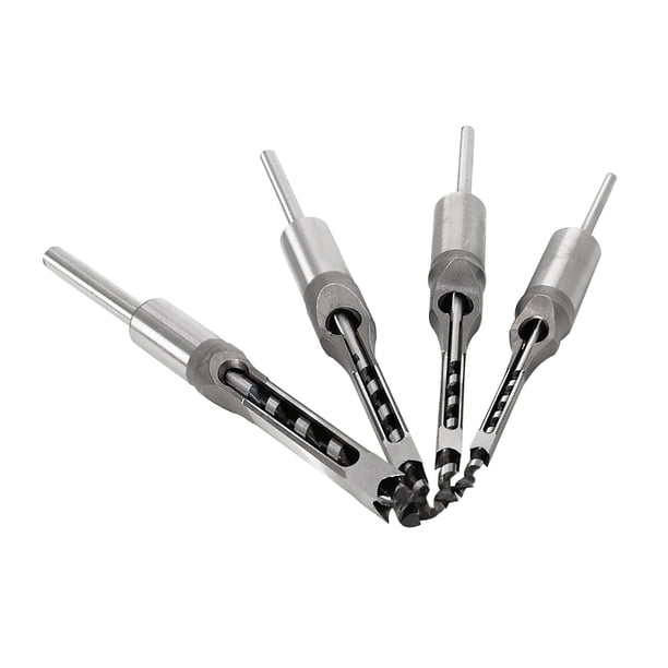 Speravity Taladro de agujero cuadrado HSS de 15mm, herramientas de taladro de carpintería, taladro cuadrado de acero de alta velocidad, taladro de Herramientas eléctricas 9.5 mm Speravity TO000194-04