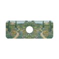 thumbnail image 7 of Yayeee Faucet Mat for Kitchen Sink 14.7" Diatomite Long Splash Guard Pad, Garden Scene, 7 of 7