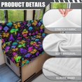 thumbnail image 6 of Uorisanigo RV Dinette Cushions Covers Camper Cushion Replacement Covers Elastic Psychedelic Trippy Mushroom Camper Sofa Cushions Cover Washable Car Loveseat for RV Travel Trailer Couch, 6 of 7