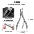 thumbnail image 4 of 12pcs/set Professional Pedicure Tools Ingrown Toenail Tools Kit Nail Care, 4 of 4
