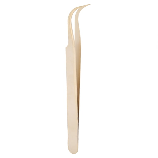Eyelash Grafting Tweezers, High Precise Steel Eyelash Extension Tweezers Elegant For False Eyelashes Grafting ANGGREK GE1414