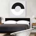 thumbnail image 2 of ARTCANVAS Mid-Century Modern Not So Black and White Canvas Art Print - Size: 36" x 36" (0.75" Deep), 2 of 9