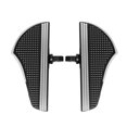 thumbnail image 2 of 2x Estribos traseros de para motocicletas, soporte para reposapiés, accesorios, piezas para XL para modelos Touring, estilo de montaje - Cromo Macarena Estriberas traseras de motocicleta, 2 of 4