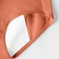 thumbnail image 4 of Aoochasliy Deals Ladies Underwear Seamless Boy Shorts Mid-waist Breathable Physiological Briefs, 4 of 7