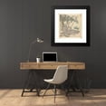thumbnail image 4 of Chen Hongshou 20x21 Black Modern Framed Museum Art Print Titled - A Lohan (After Kuan-Hsiu) (1598-1652), 4 of 5