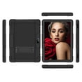 thumbnail image 2 of SOATUTO Case for Pritom M10 / Fangor F-X10 / QunyiCO Y10 / Voger priorpad X100 / Digiland / Gateway 10.1 Case Hybrid Shockproof Kids Friendly Cover With HD 9H Tempered Glass Film - Black+Black/1 Pcs, 2 of 6