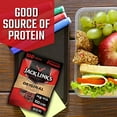 thumbnail image 2 of Jack Link’s Beef Jerky Variety Pack Includes Original and Teriyaki Beef Jerky, Good Source of Protein, 96% Fat Free, No Added MSG, (9 Count of 1.25 oz Bags) 11.25 oz, 2 of 6