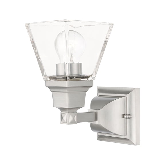 Livex Lighting - Mission - 1 Light Wall Sconce in New Traditional Style - 5