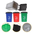 thumbnail image 4 of WORGEOUS 4pcs mini botes de basura modelo para niños botes de basura clasificando botes de basura modelos de escena en miniatura, 4 of 8
