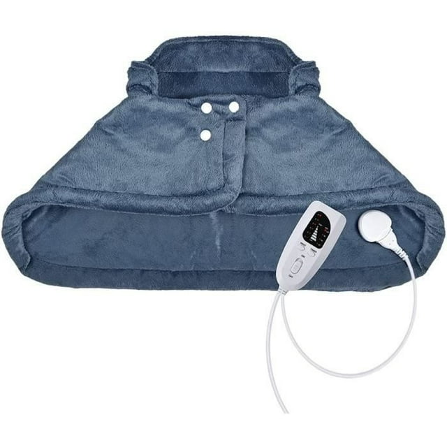 CHANGM Electric Heating Cape Shoulder Heating Pad, for Back Pain and Cramps, 3 Heat Settings