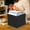 Black, variant on Clearance! Boovnll Storage Basket, Foldable Large Capacity Multipurpose Thickened Baskets with Handles for Bedroom, Living Room, Bathroom Shelves, Clothes, Blankets, Socks Storage, Toys, Basket