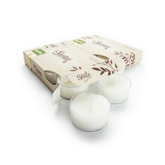 Pure Gardenia Tealight Candles Multi Pack - 12 White Premium Scented Tea Lights - Essential & Natural Oils - Shortie's Candle Company