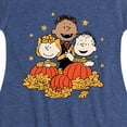 thumbnail image 3 of Peanuts - Peanuts Pumpkin Trio - Toddler & Youth Girls Fit & Flare Dress, 3 of 5