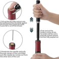 thumbnail image 3 of Wine Bottle Opener Air Pump Pin Cork Remover Pneumatic Corkscrew Gadget Banmo, 3 of 5