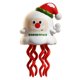thumbnail image 2 of Pulpos bailarines de cuerda con temática navideña y reno de Papá Noel. Ideales para gatear y bailar, para aliviar el estrés infantil., 2 of 5