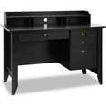thumbnail image 6 of Costway Computer Desk PC Laptop Writing Table Workstation Student Study Furniture Black, 6 of 10