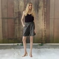 thumbnail image 6 of Olyvenn Bermuda Shorts for Women Wide Leg Linen Shorts for Women Casual Vacation Beach Plus Size Short Pants with Pockets Dark Gray L, 6 of 9