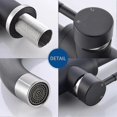 thumbnail image 5 of New - Kitchen Faucet Black 360 Rotatable Kitchen Faucet Made Of Stainless Steel Suitable For Kitchen Sin_Perfect Gift, 5 of 5