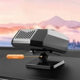 thumbnail image 3 of Vggrvlo Car Heater Portable 12V Car Heaters & Defroster 200W Fast Heating & Cooling Fan Defroster for Car Windshield with 360° Rotary Car Heaters for Vehicle,Car,SUV, 3 of 6