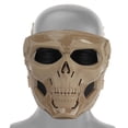 thumbnail image 1 of Máscara táctica de con gafas protectoras para Cola Máscaras de calavera de rostro completo, 1 of 8
