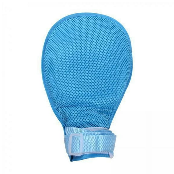 Serenable 3xHand Restraint Mitts Glove Padded Gloves for Helpful for Caregivers No Front Zipper
