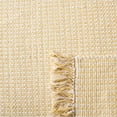 thumbnail image 2 of SAFAVIEH Montauk Patton Geometric Cotton Area Rug, Ivory/Yellow, 3' x 5', 2 of 4