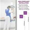 thumbnail image 4 of ADA CENTRAL SIGNS - 6" X6" Xray Sign - ADA Compliant Tactile Graphics Grade 2 Braille Text Acrylic Wall Signs - Medical Procedure Door Sign for Hospitals, Medical Spaces and Clinics, 4 of 7