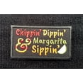 thumbnail image 2 of Cinco de Mayo Chippin', Dippin' and Margarita Sippin ' Embroidered Iron On Patch, 2 of 2