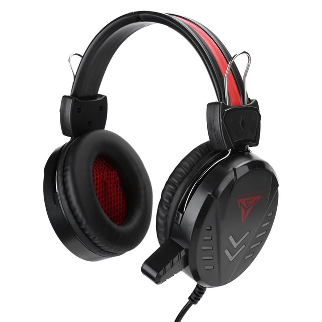 Headphone with Microphone, Wired Over Ear Headphone, Noise-cancelling USB Interface Omni-Directional for Game Video Laptop Computer