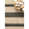 thumbnail image 4 of Indian Handmade Braided Natural Pure Jute with Black Design Area Rugs Size 7 x 7 Square Feet ( 210 cm x 210 cm ), 4 of 5
