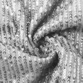 thumbnail image 5 of jobturf Sequin Tops for Women Sparkly Glitter Cold Shoulder Short Sleeve Shirts Fashion Loose Basic Tees Dressy Party Crew Neck Blouses, 5 of 8
