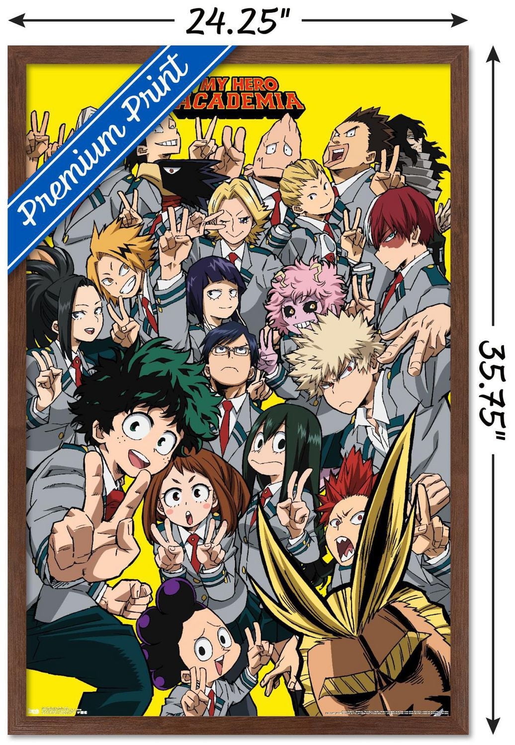 My Hero Academia - Selfie Wall Poster, 22.375" x 34"