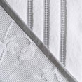thumbnail image 5 of Great Bay Home Cotton Floral Jacquard Towel Set (6 Piece Set, White / Grey), 5 of 8