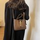 thumbnail image 3 of LHSHIDU Bucket Bags for Women Trendy Shoulder Purse Satchel Handbag Pu Leather Bucket Tote Purse Top-handle Bag Fall Purse, 3 of 6