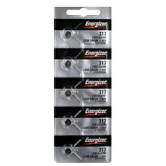 Energizer 317 - SR516 Silver Oxide Button Battery 1.55V - 25 Pack   FREE SHIPPING!