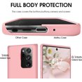 thumbnail image 2 of HAHDAXIA Compatible with Galaxy Note 20 Ultra 5G Case, Liquid Silicone Microfiber Cloth Lining Full Body Cover with Screen & Camera Protection 6.9 inch 2020 (Pink), 2 of 7